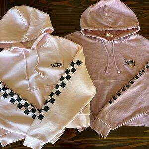 Vans Cropped Pink Hoodie Bundle